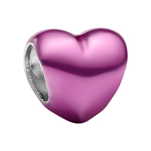 Pandora charm cuore - cuore, rosa