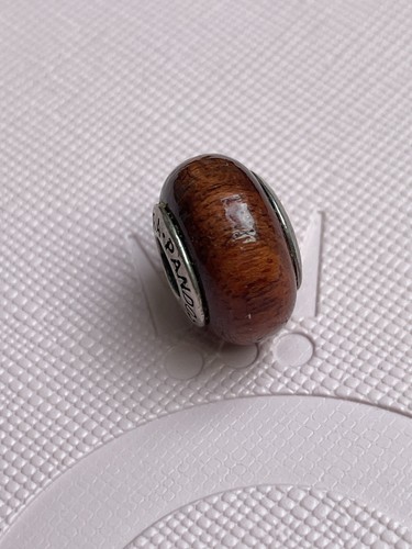 Ciondolo pandora perla legno - pandora,