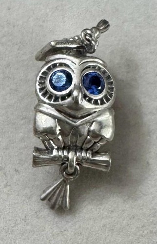 Charm pandora gufo laureato - gufo,