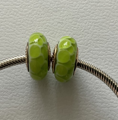 Charm pandora originale verde - pandora,