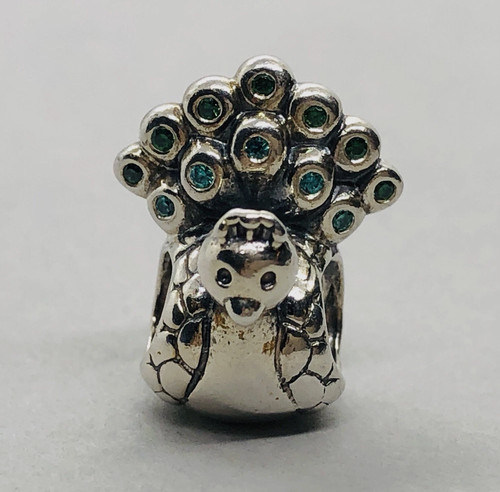 Charm autentico pandora pavone - pandora,