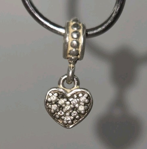Ciondolo pandora pave cuore - pandora,
