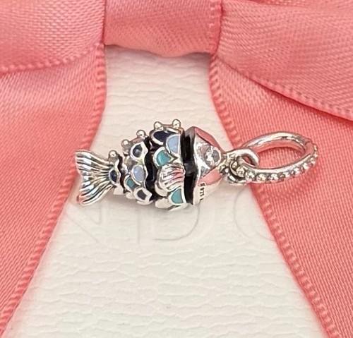 Charm pandora originale pesce - charm,