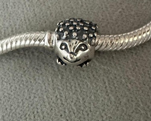 Charm pandora riccio argento - charm,