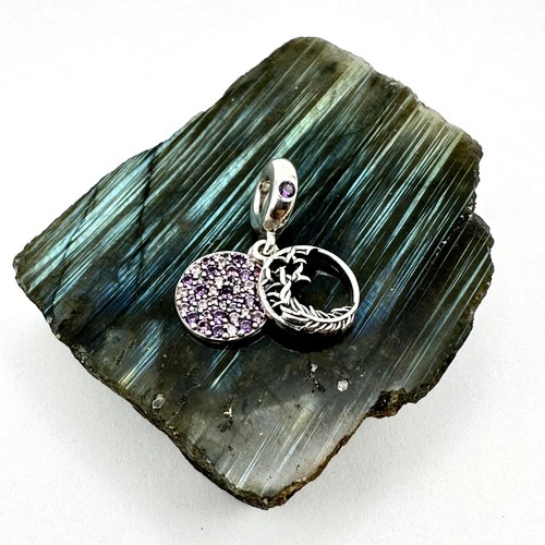 Charm pandora pendentif - pendentif, plume